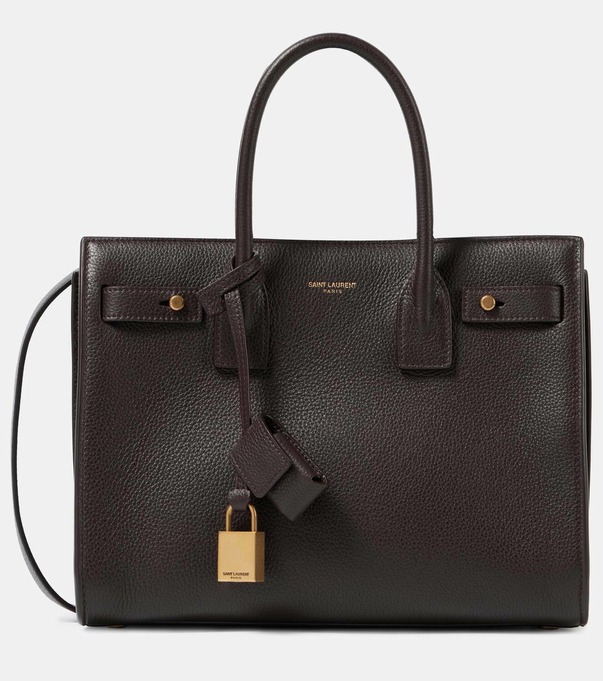 トートバッグ Saint Laurent Camel leather baby Sac De Jour handbag Saint Laurent Sac De Jour Baby Top Handle Bag | Saks Fifth