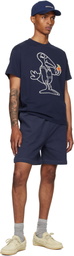Moncler Genius Moncler x Gilga Farm Navy Short Sleeve T-shirt