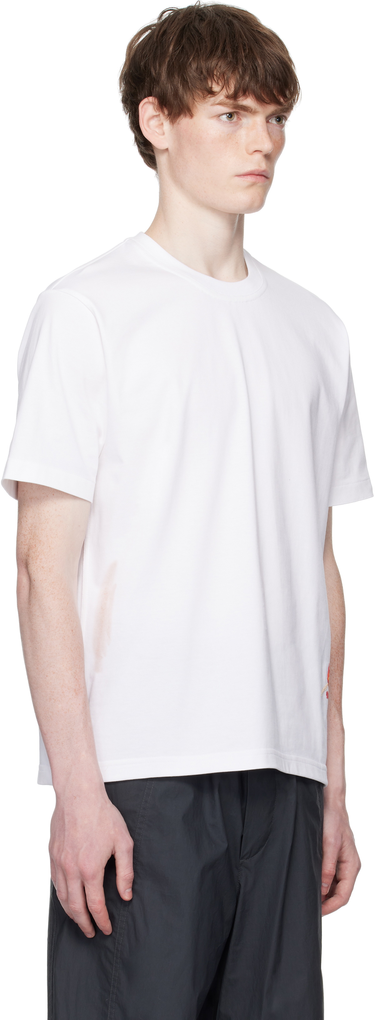 Bottega Veneta White Cotton Jersey T-shirt