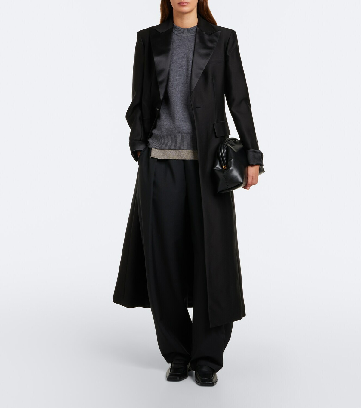 Polo Ralph Lauren Wool and silk crêpe coat