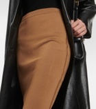 Saint Laurent High-rise pencil skirt