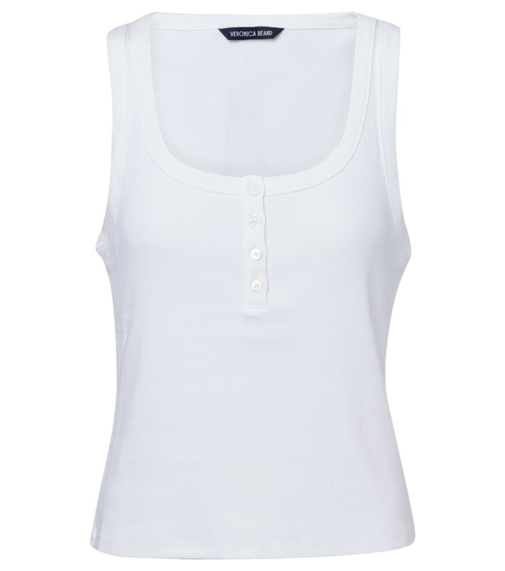 Photo: Veronica Beard Abbott cotton-blend tank top
