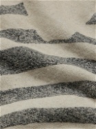 KAPITAL - Printed Cotton-Jersey Sweatshirt - Gray