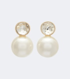 Carolina Herrera Crystal-embellished earrings