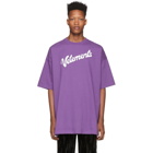 VETEMENTS Purple Milka T-Shirt