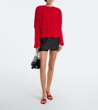 Magda Butrym Gathered top