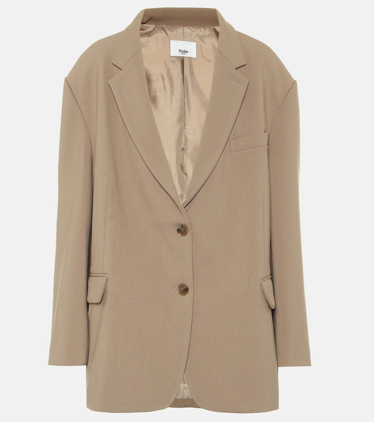 The Frankie Shop - Bea twill blazer The Frankie Shop
