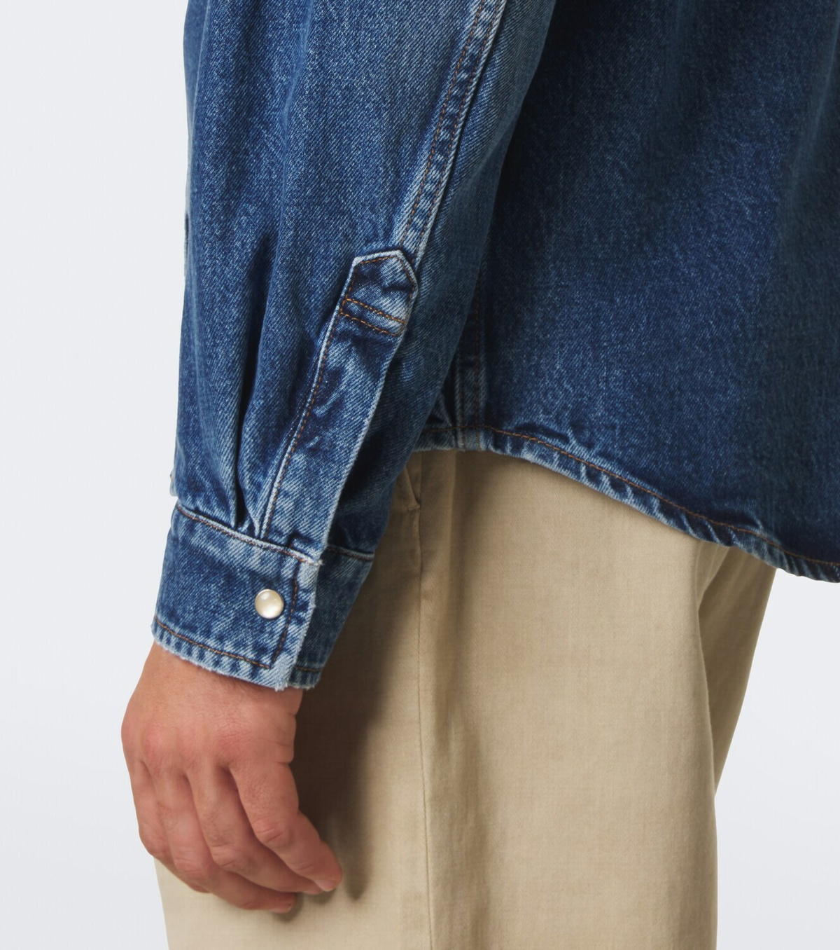Moncler Denim Western shirt
