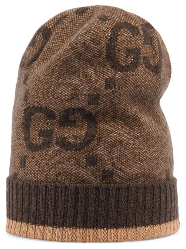 Photo: GUCCI - Cashmere Hat With Gg