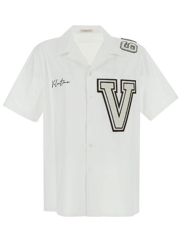 Photo: Valentino Terry Patches Bowling Shirt