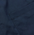 Hugo Boss - Norvil Slim-Fit Cotton and Linen-Blend Field Jacket - Blue