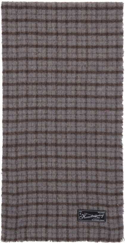 Photo: mfpen Blue Wool Scarf