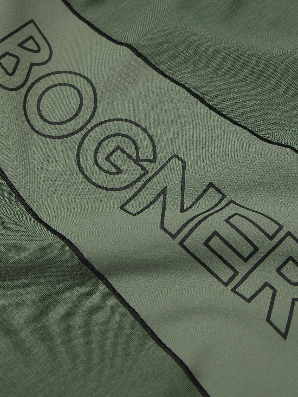 BOGNER - Flynn Stretch-Jersey Half-Zip Base Layer - Green