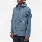 Paul Smith Men's Hooded Parka Jacket in Blue