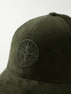 Stone Island - Logo-Embroidered Cotton-Corduroy Baseball Cap