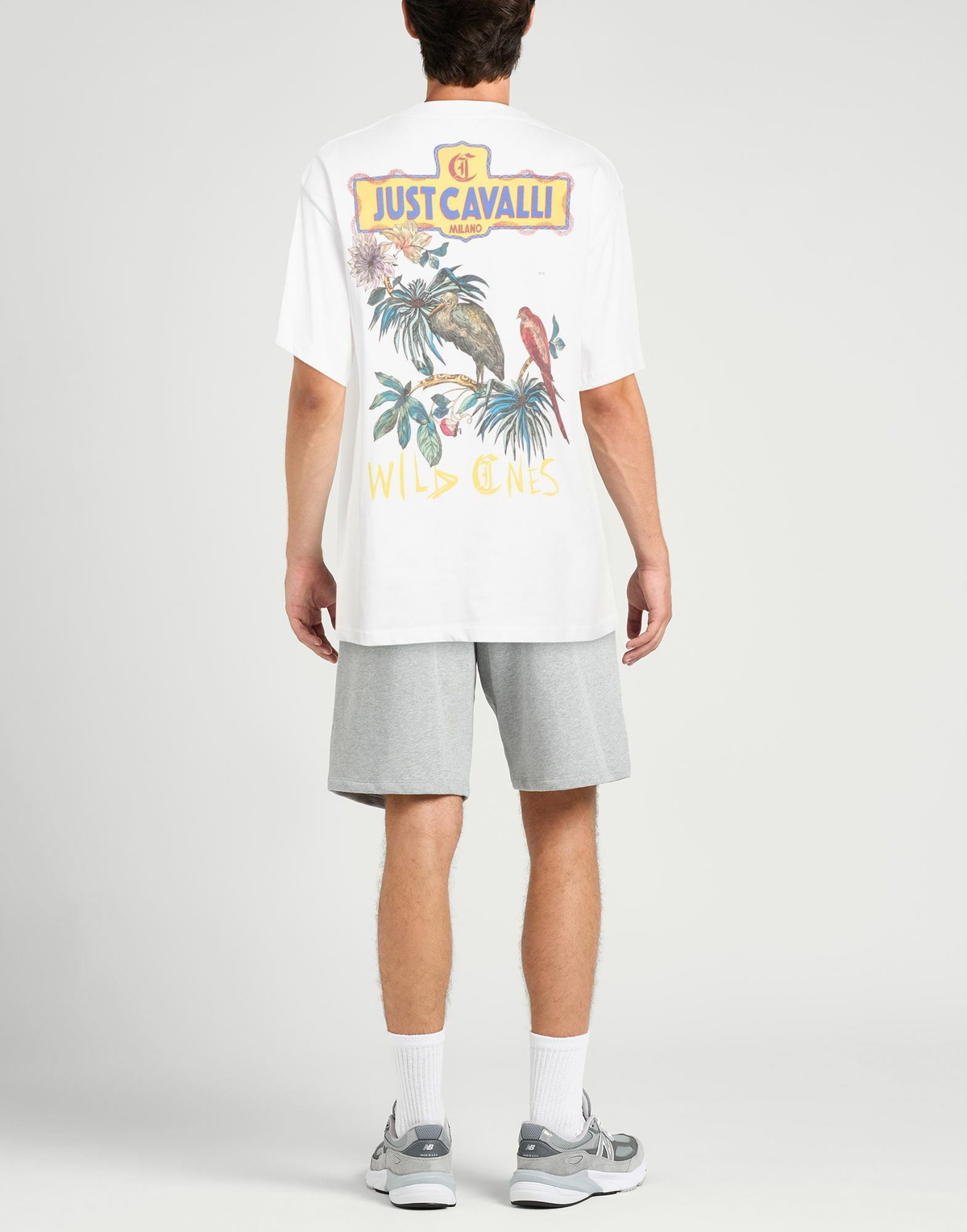 Just Cavalli Mens T-shirt in White
