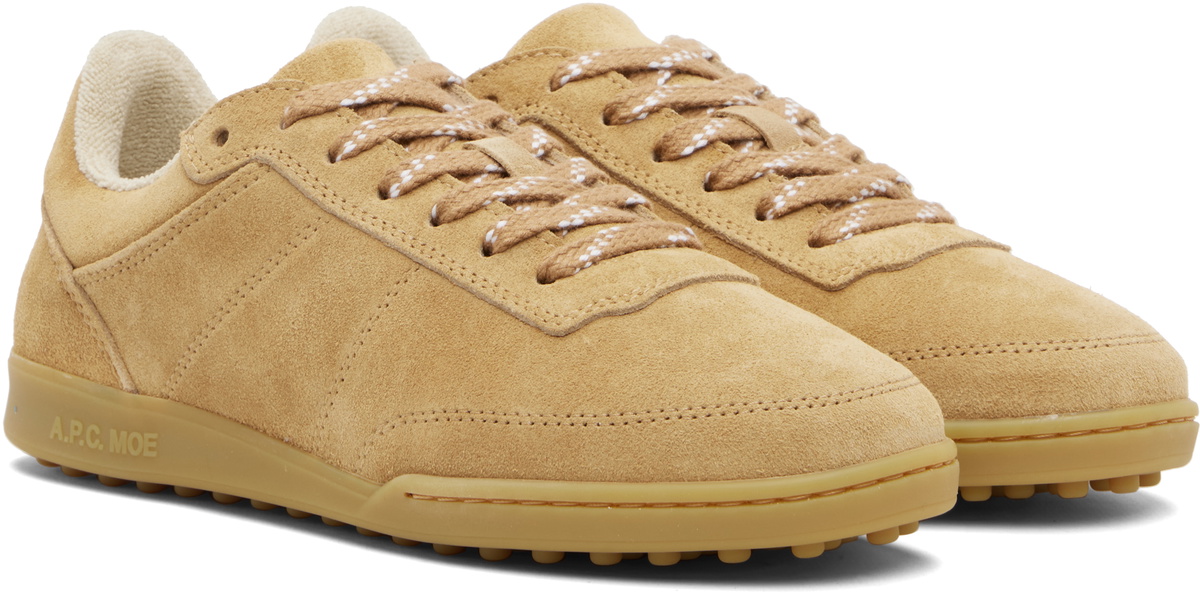 A.P.C. Beige Moe Sneakers