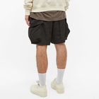 GOOPiMADE Men's “DP-4” Multi-Pocket Utility Short in Black