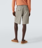 Brunello Cucinelli Cotton gabardine Bermuda shorts