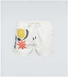 Jacquemus - Le Maillot Pingo printed shorts