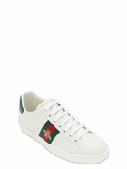 GUCCI - 30mm New Ace Bee Leather Sneakers