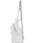 Maison Margiela White Mini Glam Slam Backpack