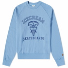 ICECREAM Men's IC Sharks Crew Sweat in Blue