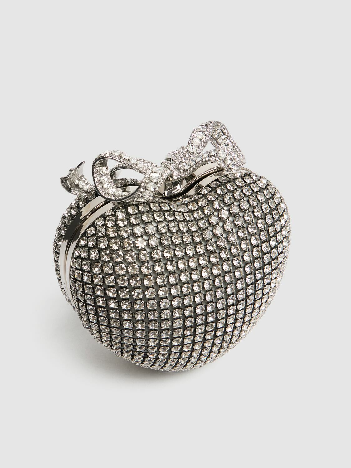 SELF-PORTRAIT Crystal Heart Clutch Self-Portrait