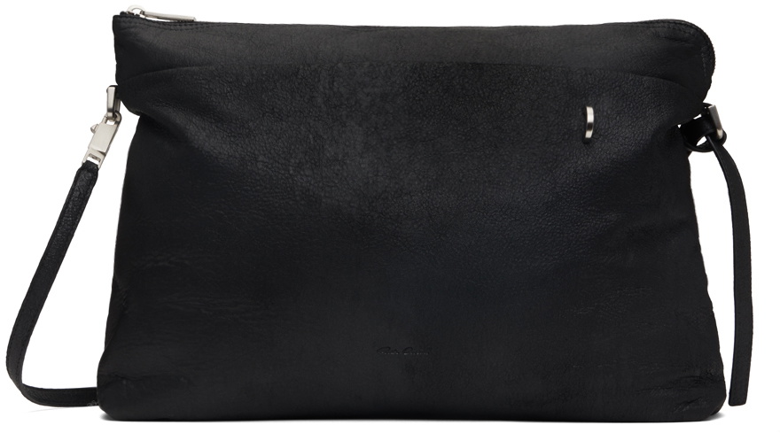 Rick Owens Black Porterville Blistered Big Adri Bag Rick Owens