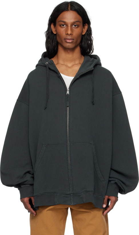 Photo: Maison Margiela Black Numeric Logo Hoodie