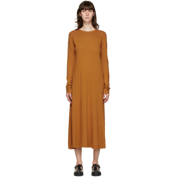 Photo: Rika Studios Orange Grace Long Sleeve Dress