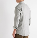 Massimo Alba - Checked Cotton Shirt - Black
