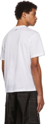 Prada White Jersey Anchor T-Shirt