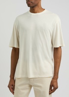 Officine Générale Benny Jersey T-shirt Ecru