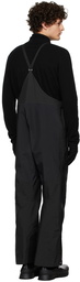 Jil Sander SSENSE Exclusive Black Arc'Teryx Edition Gore-Tex Bib Overalls