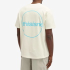 thisisneverthat Men's C-Logo T-Shirt in Ivory