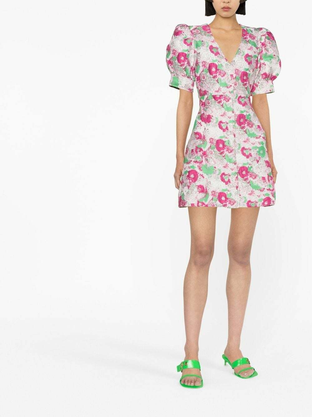 GANNI - Printed Mini Dress GANNI
