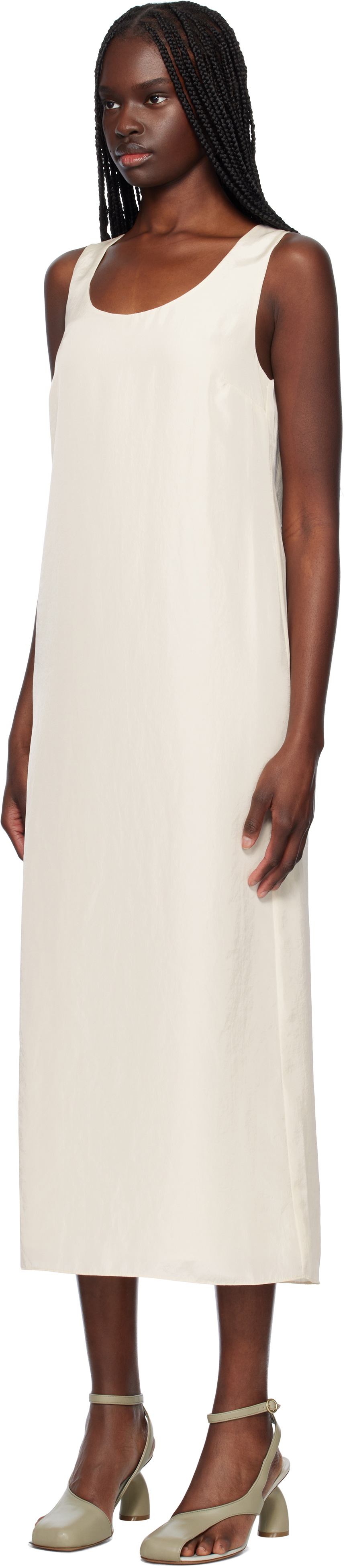 Renaissance Renaissance Off-White Samia Maxi Dress