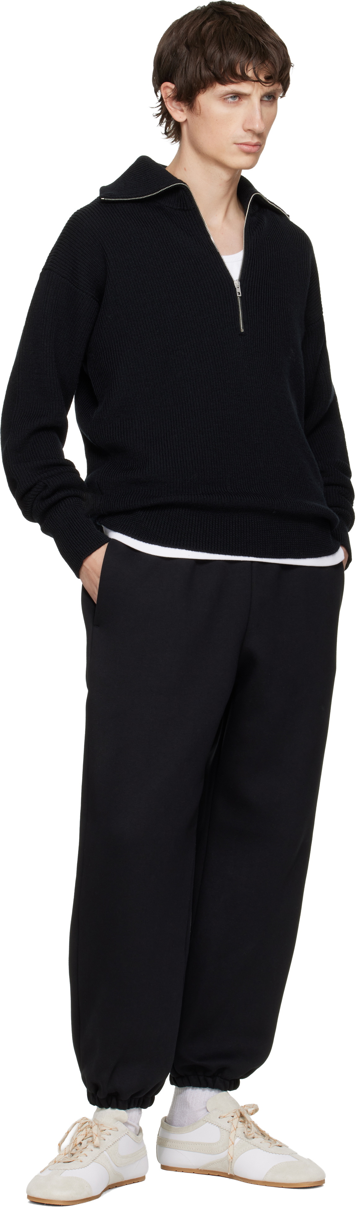Seventh Black V2 Stacks Sweatpants