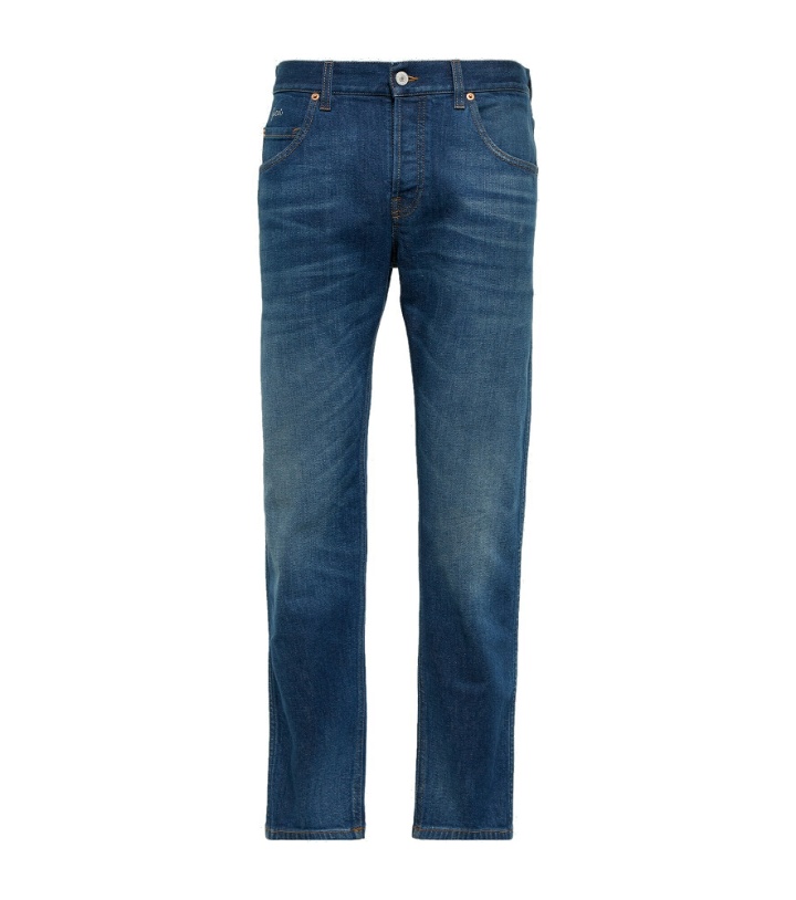 Photo: Gucci - Mid-rise tapered jeans