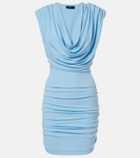 Wardrobe.NYC Draped jersey minidress
