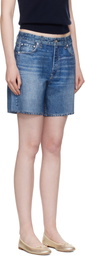 rag & bone Blue Miramar Kaia Shorts