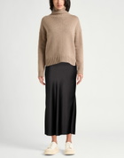 Jucca Womens Maxi skirt in Black
