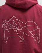 By Parra Sleep now hooded sweatshirt Red Mens Hoody