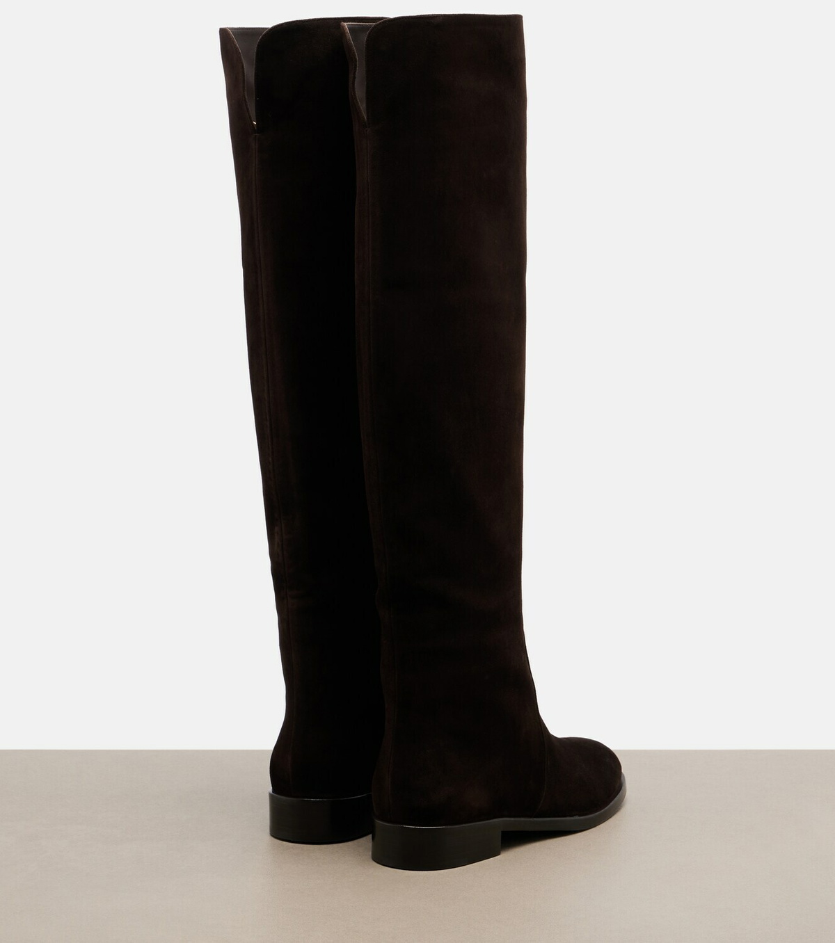 Gianvito Rossi Zayne suede knee-high boots