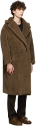 Max Mara Taupe Teddy Bear Icon Coat