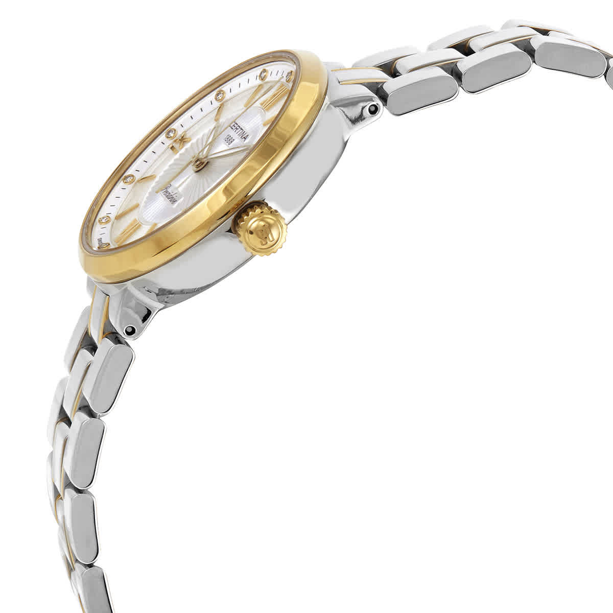 Certina DS Stella Quartz Diamond Mother of Pear Dial Ladies Watch C031.210.22.116.00