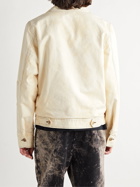 Enfants Riches Déprimés - Embroidered Cotton-Canvas Jacket - Neutrals