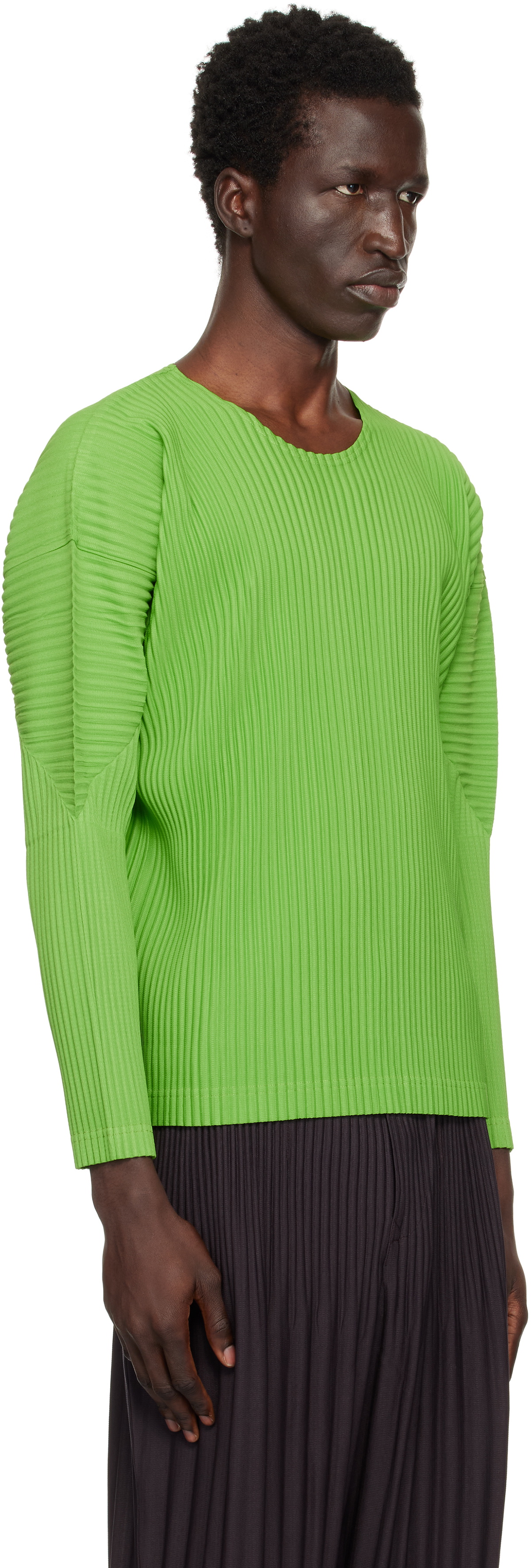 HOMME PLISSE ISSEY MIYAKE ロナン・ブルレック シャツ HOMME PLISSÉ