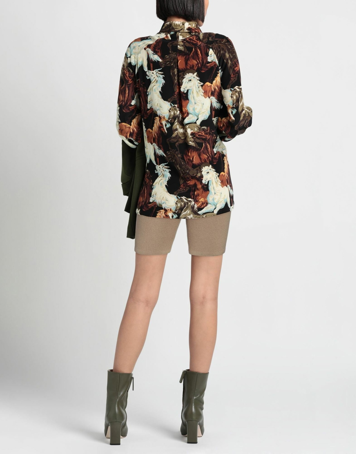 Magda Butrym Womens Shorts & Bermuda Shorts Sand